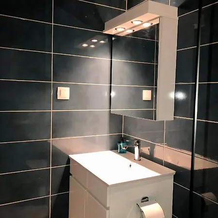 Bright, Big In The Center Of Lägenhet